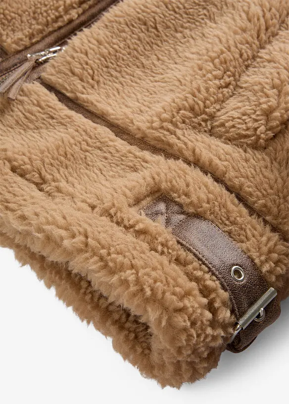 Bunda z umělé jehněčí kožešiny, bonprix