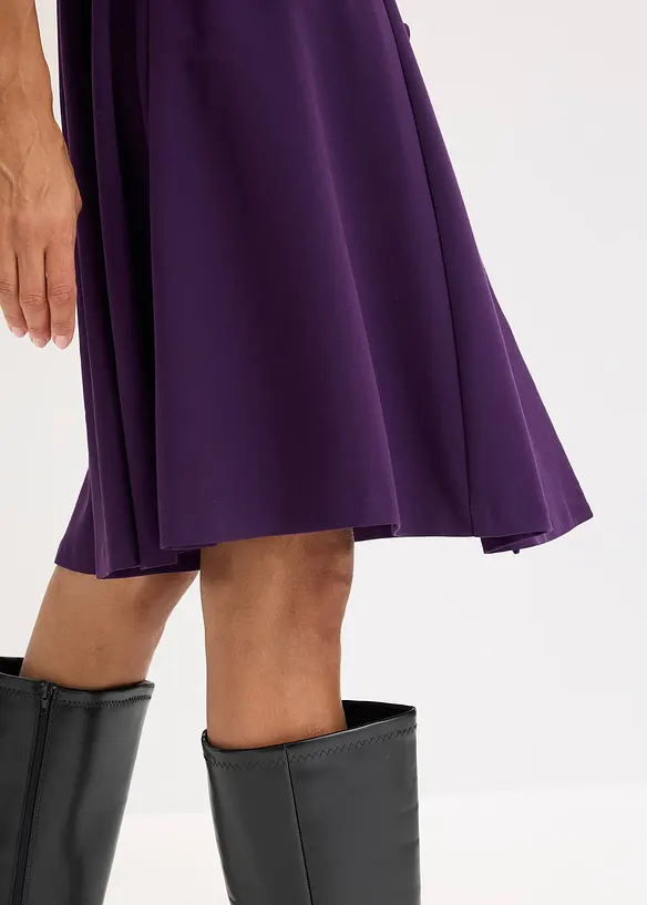 Blejzrové šaty s rozšířenou sukní, bonprix