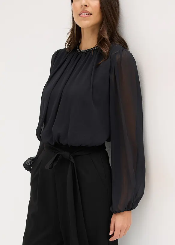 Overal s šifonem a třpytem, bonprix