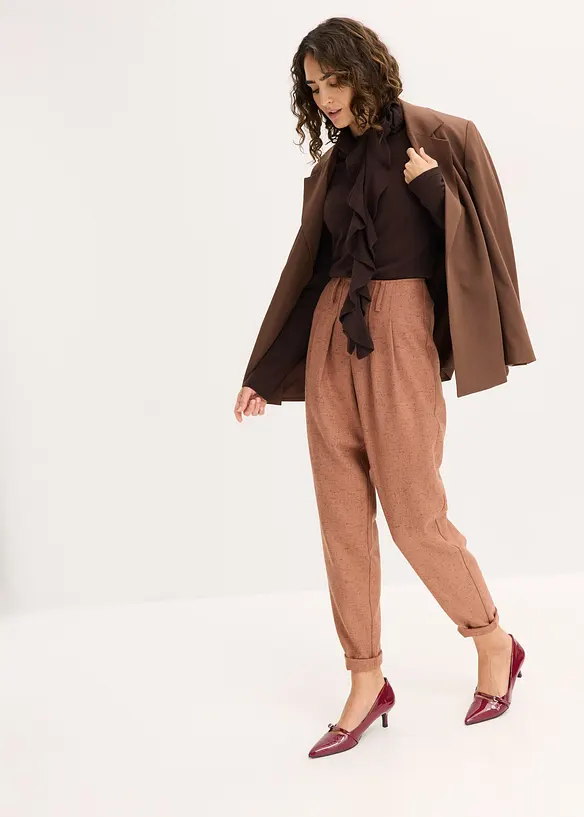 Svetr z jemné pleteniny ze splývavé viskózové směsi, bonprix