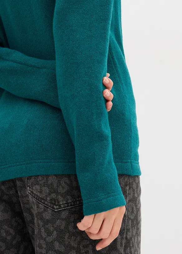 Přiléhavé pletené triko, bonprix