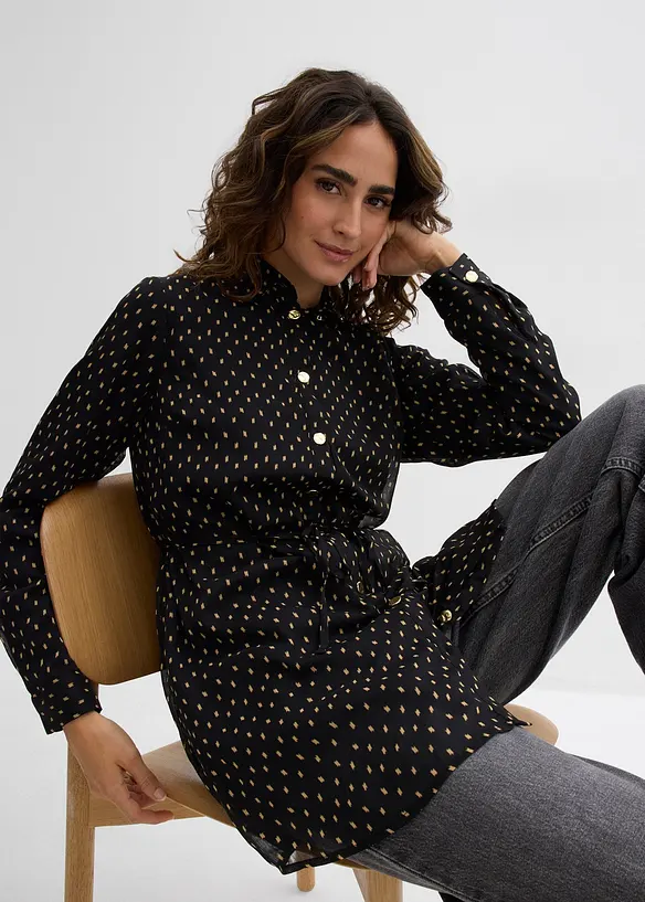 Šifonová halenka 2 v 1, na období těhotenství i po něm, bonprix