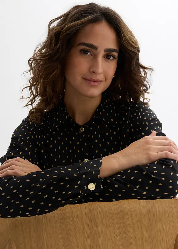 Šifonová halenka 2 v 1, na období těhotenství i po něm, bonprix