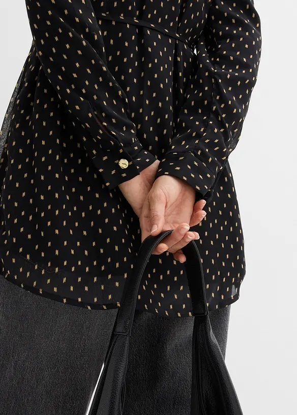 Šifonová halenka 2 v 1, na období těhotenství i po něm, bonprix