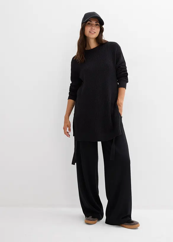 Těhotenský a kojicí svetr, z bavlny s podílem vlny, bonprix