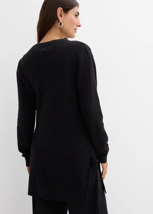 Těhotenský a kojicí svetr, z bavlny s podílem vlny, bonprix