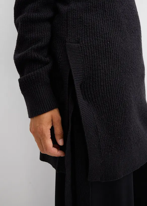 Těhotenský a kojicí svetr, z bavlny s podílem vlny, bonprix