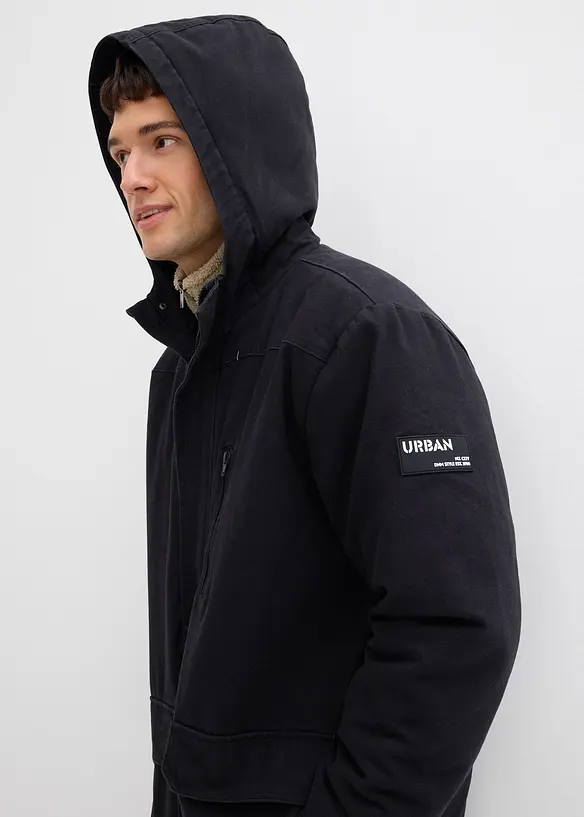 Odolná zimní bunda z plátna, bonprix