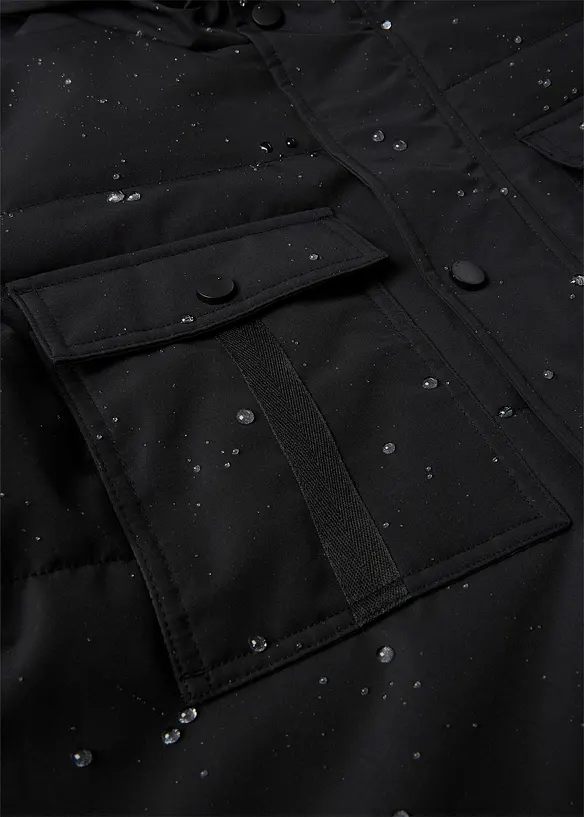 Nepromokavá funkční prošívaná parka, bonprix