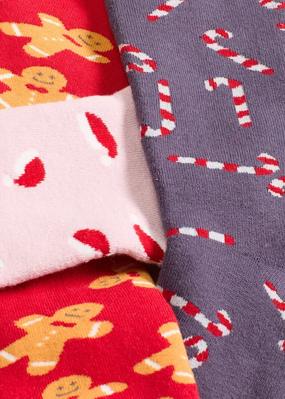 Termo ponožky (3 páry v balení), bonprix