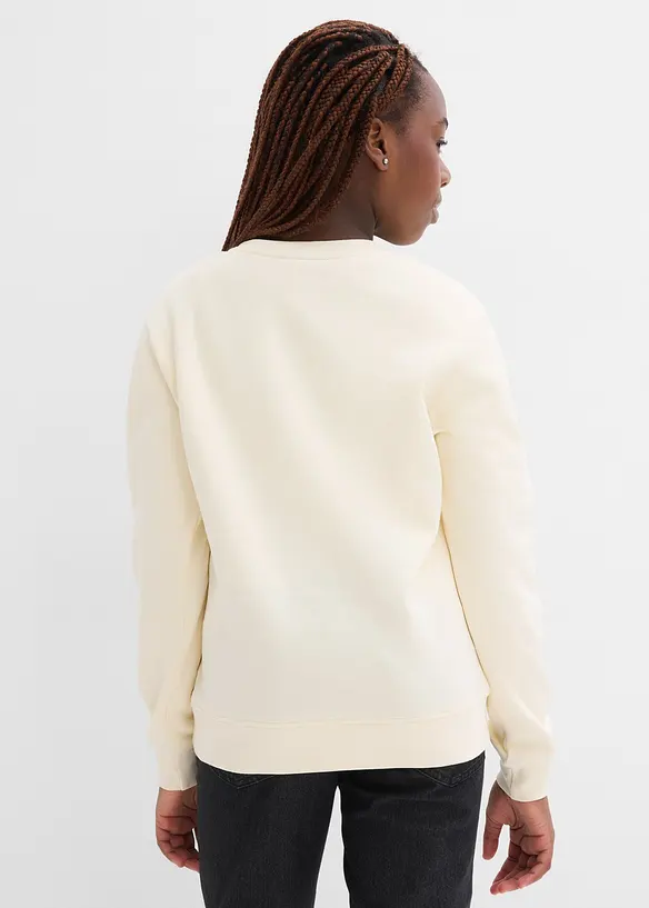 Mikina z čisté organické bavlny, bonprix