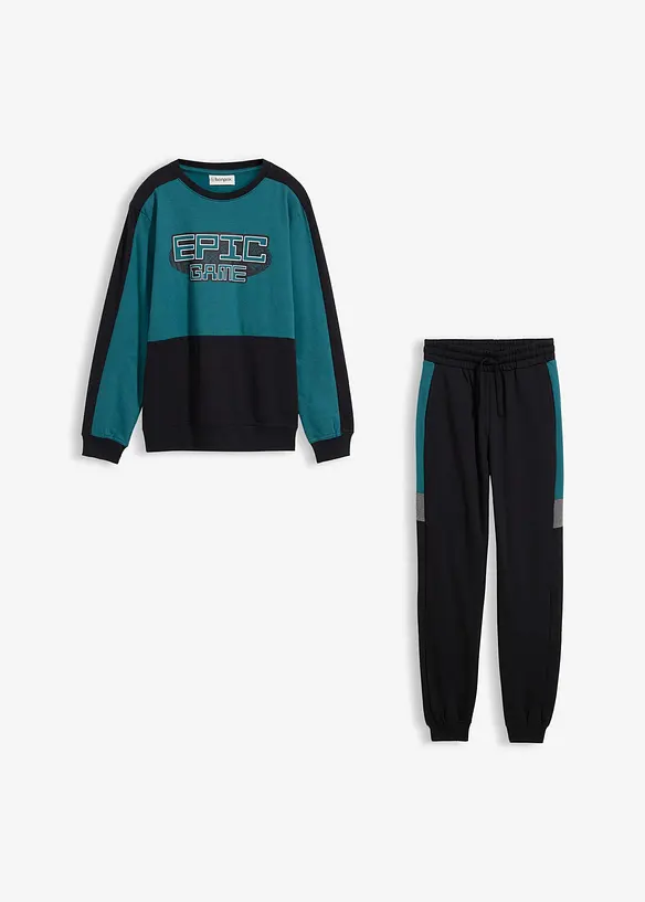 Joggingová souprava z čisté organické bavlny, bonprix