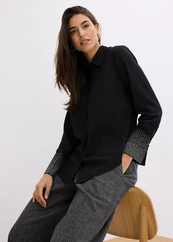 Halenka se třpytivými kamínky, bonprix