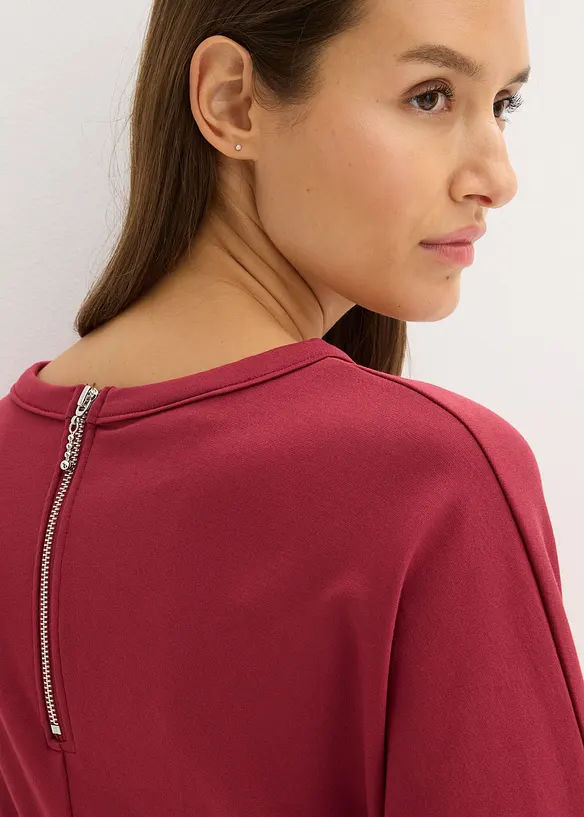 Midi šaty z pohodlného materiálu Punto di Roma, bonprix