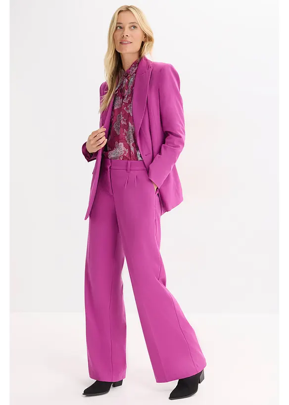 Saténová tunika se sámky, bonprix