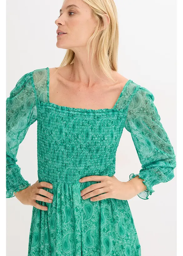 Dlouhé žerzejové šaty, bonprix