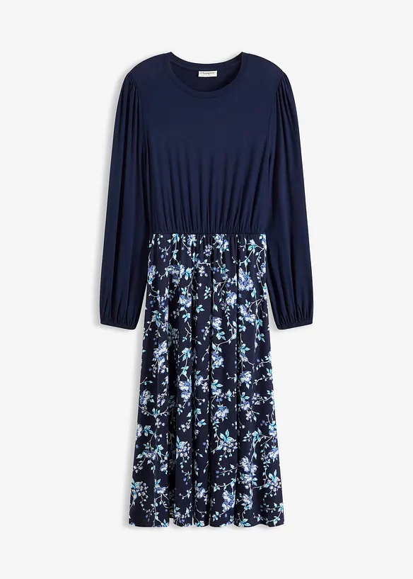 Žerzejové šaty z viskózové směsi, bonprix