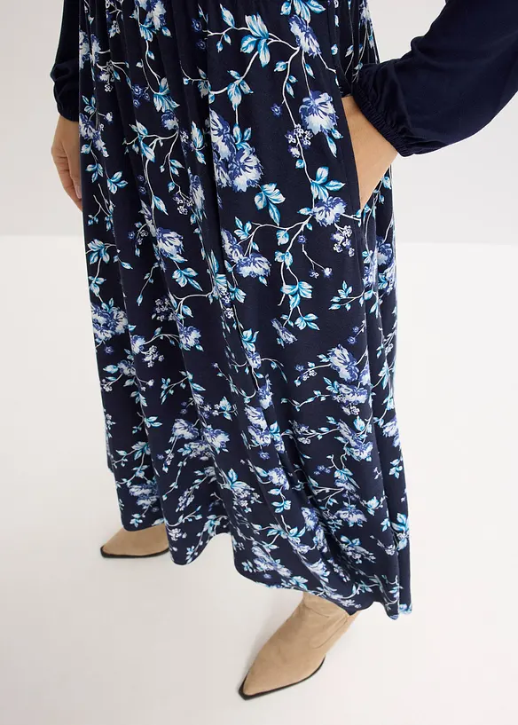 Žerzejové šaty z viskózové směsi, bonprix