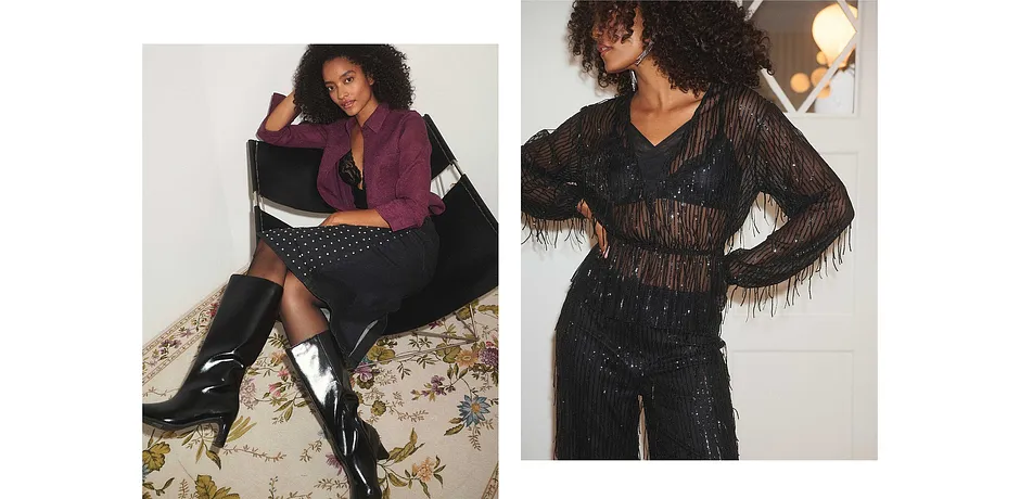 Žena - Kozačky - černá