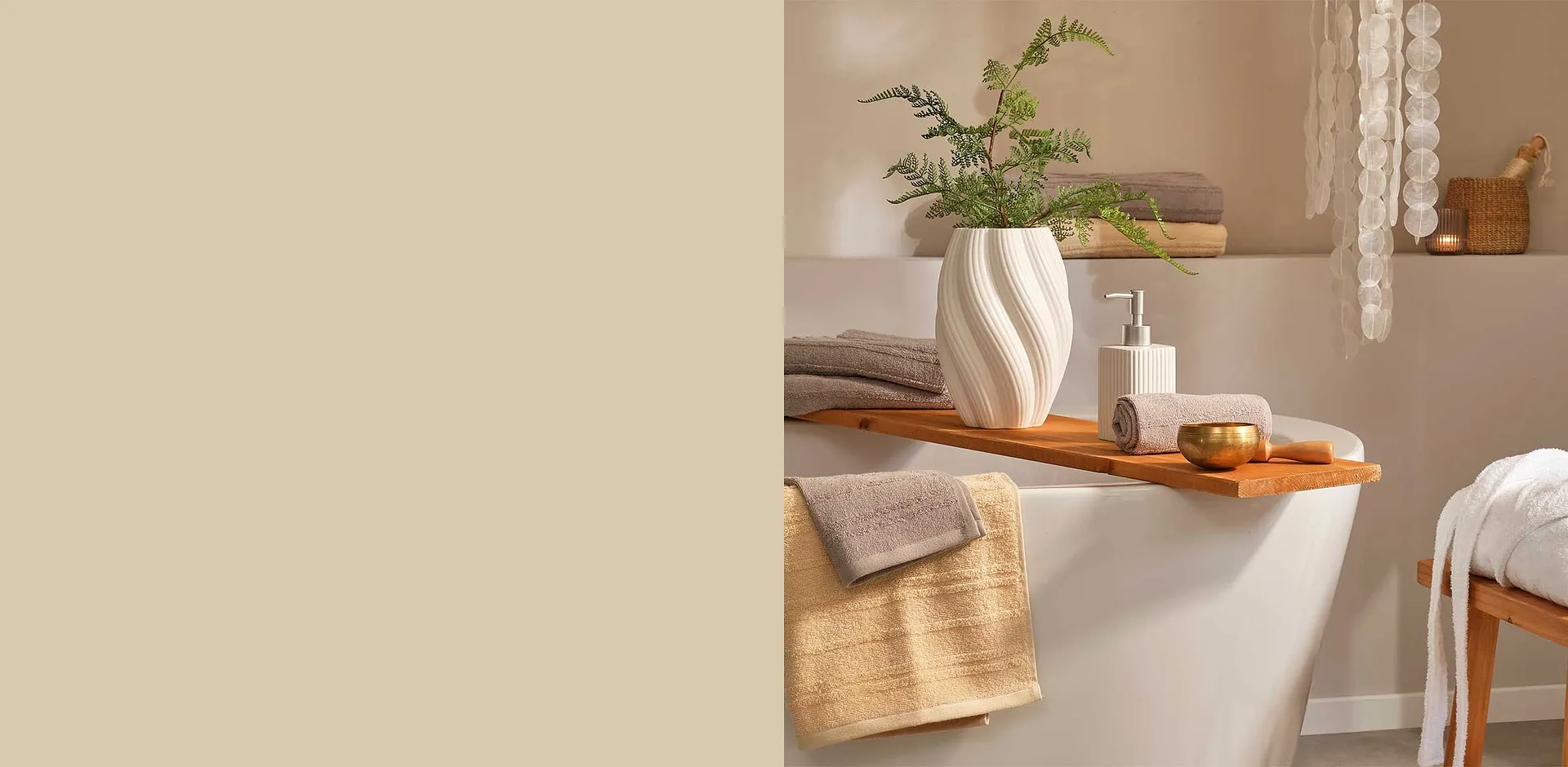 Wellness o&aacute;za v koupelně