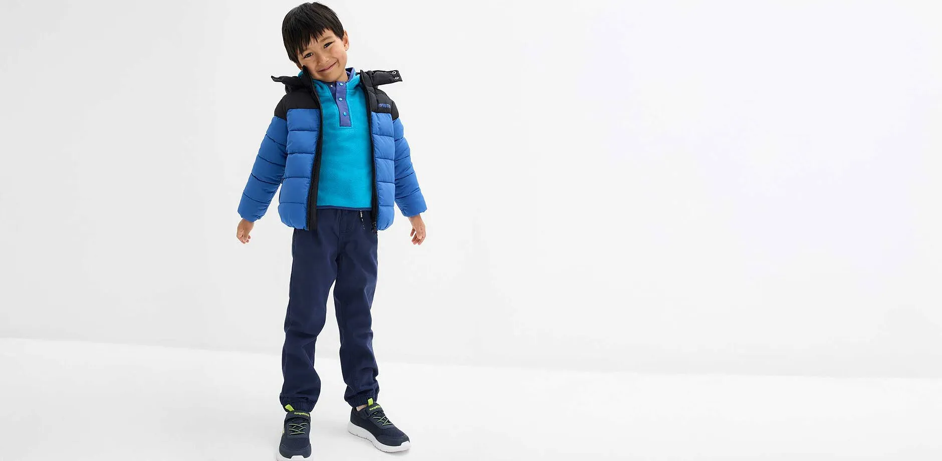 Zimn&iacute; bunda pro mal&eacute; děti