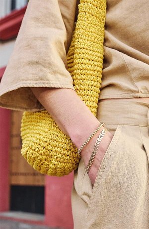 Žena - Velká kabelka - žlutá