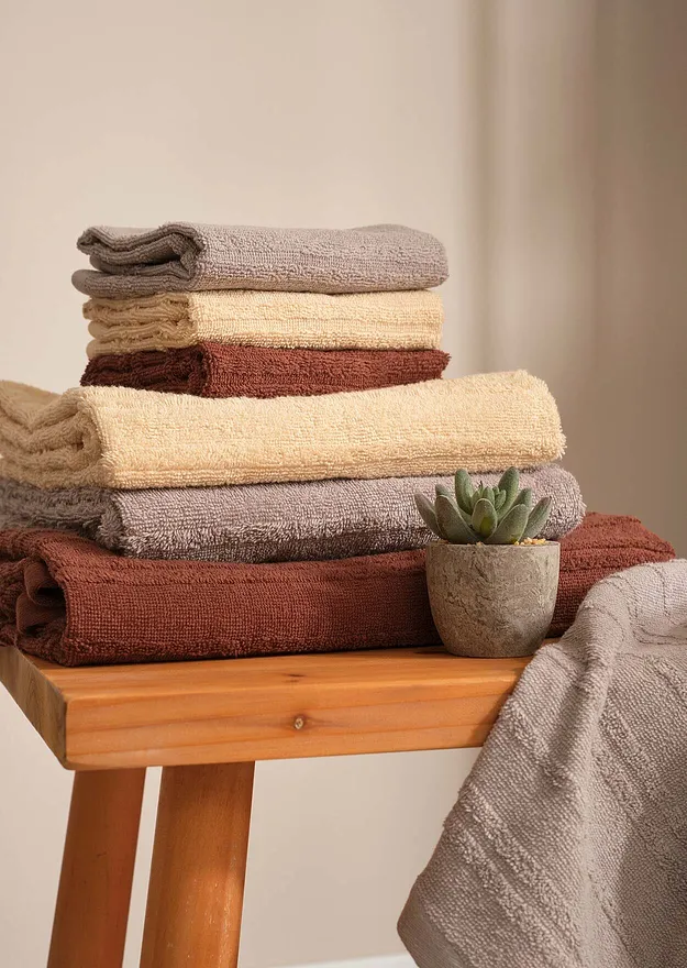 Dům - Souprava ručn&iacute;ků (10d&iacute;ln&aacute;) - kr&eacute;mov&aacute;