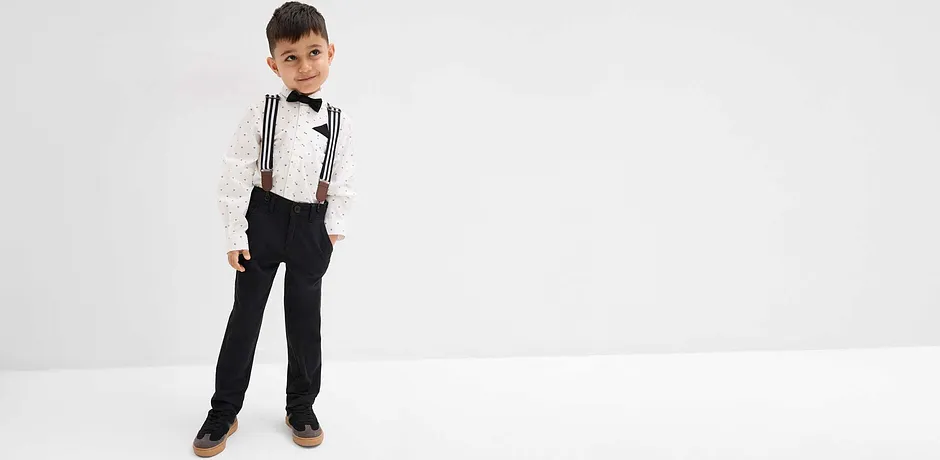 Chalpec v košili s motýlkem