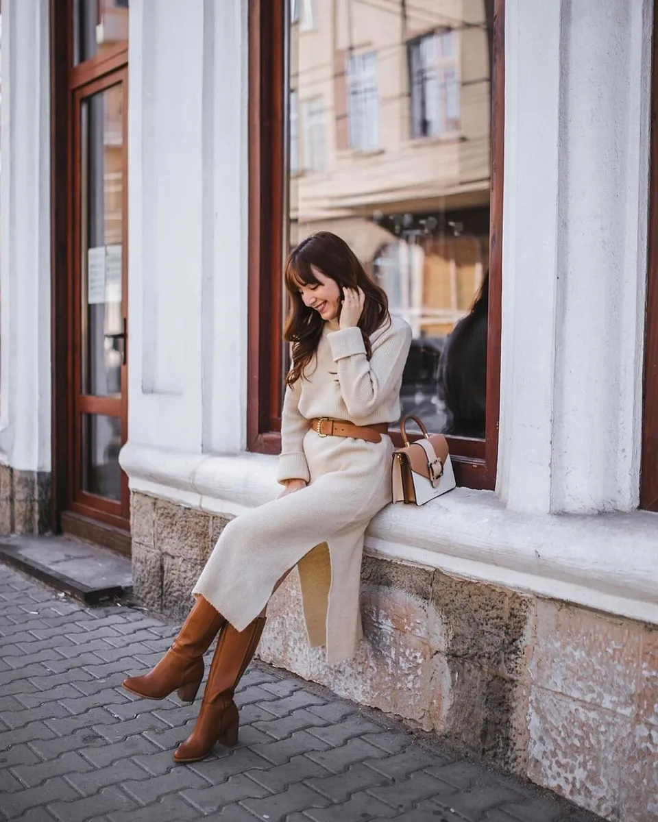 Žena - Oblečen&iacute; - &Scaron;aty - Pleten&eacute; &scaron;aty