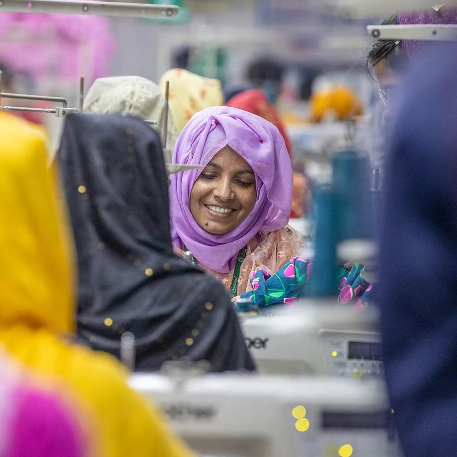 Žena - Udržitelnost - Zodpovědnost - Výrobní místa