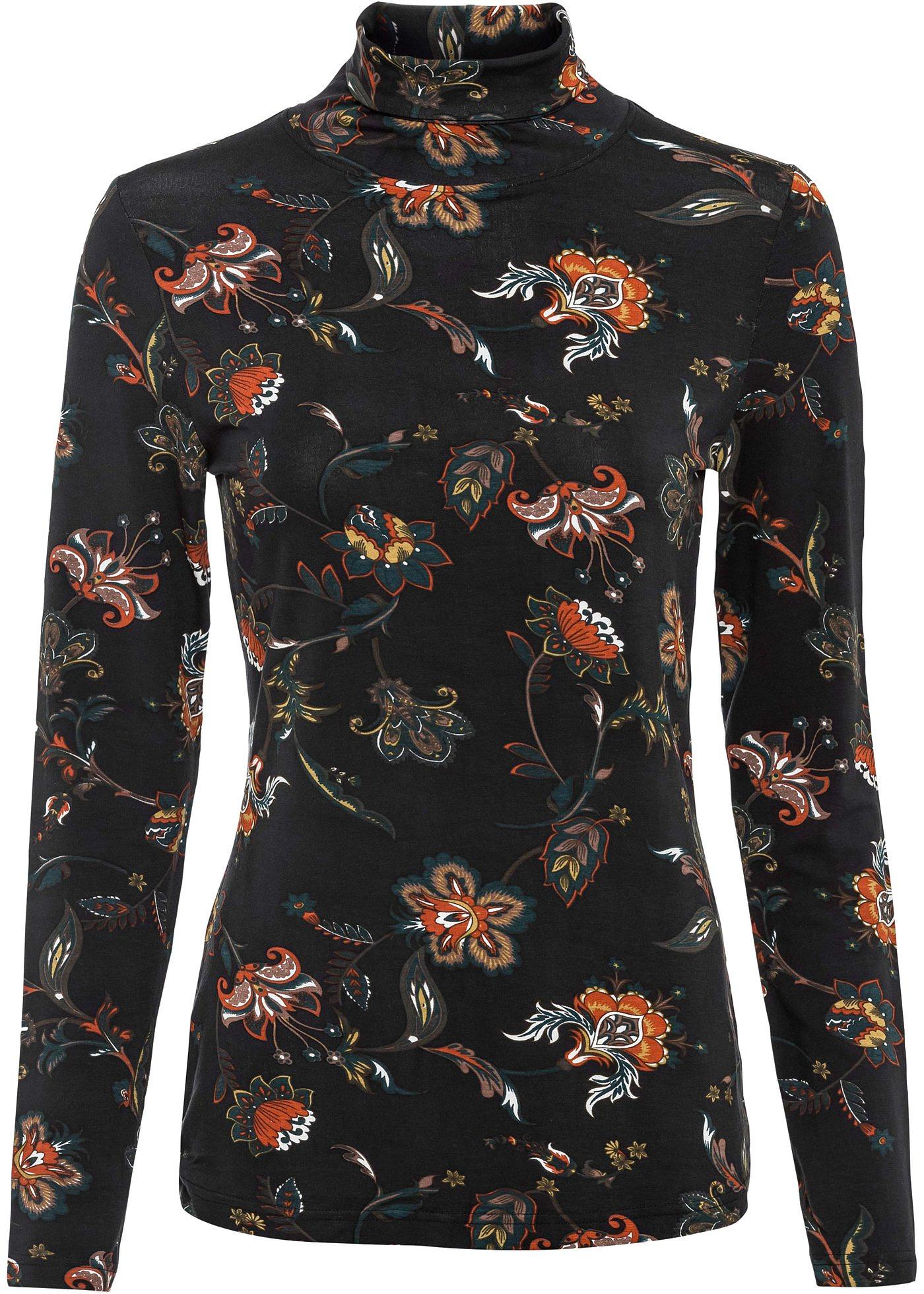 Triko s rolákovým límcem, dlouhý rukáv