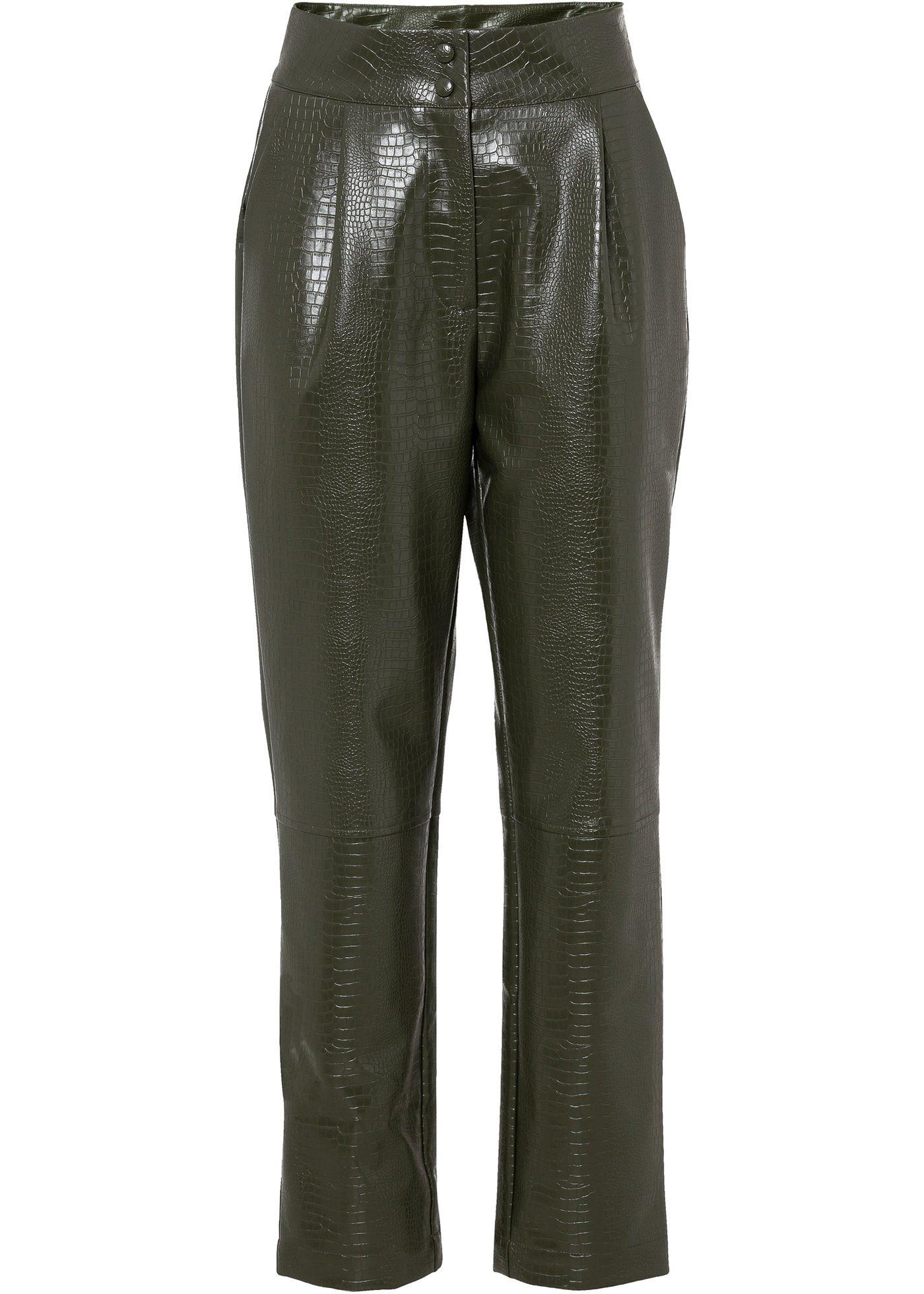 Kalhoty z umělé kůže