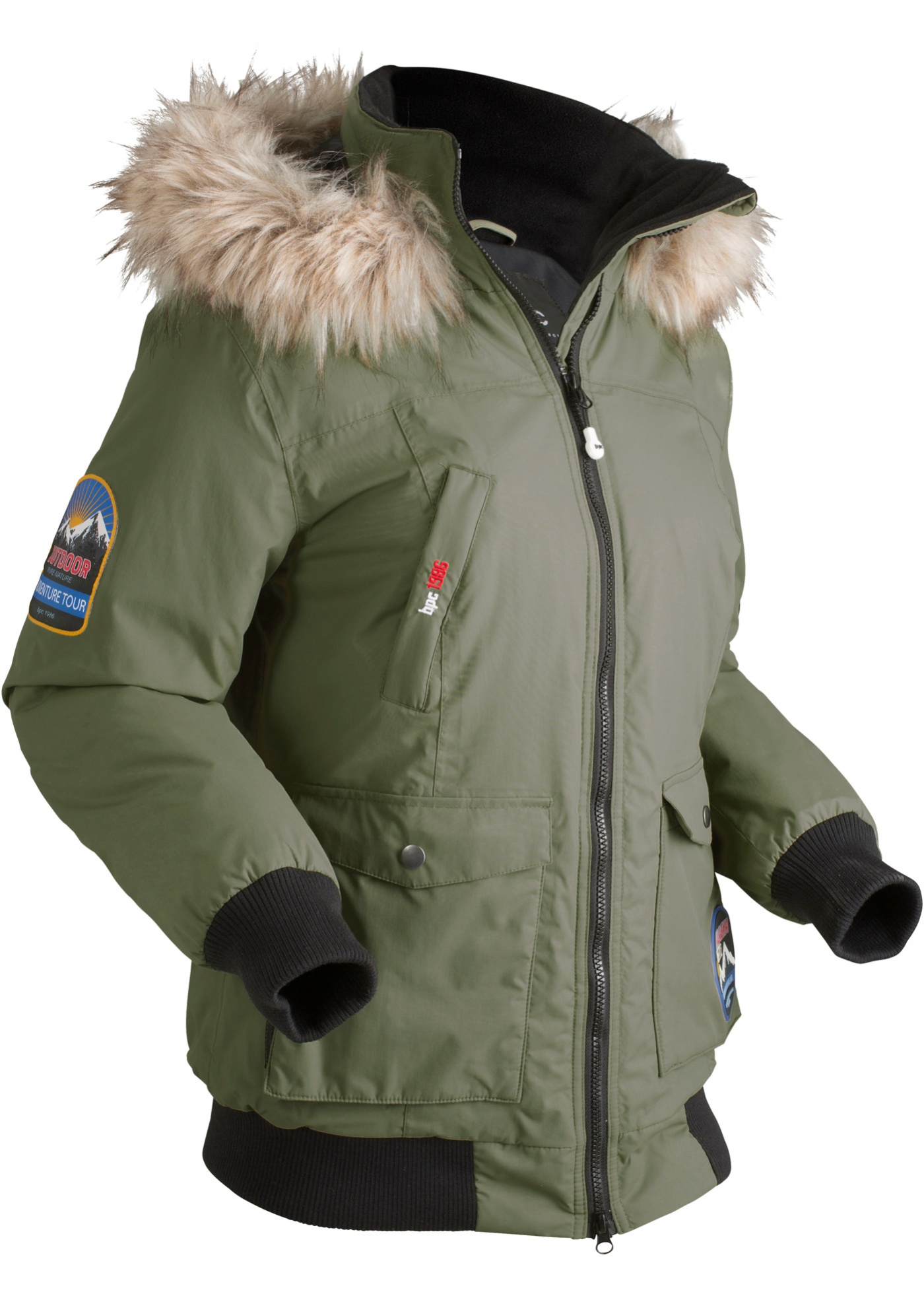 Funkční outdoorová bunda s kapucí
