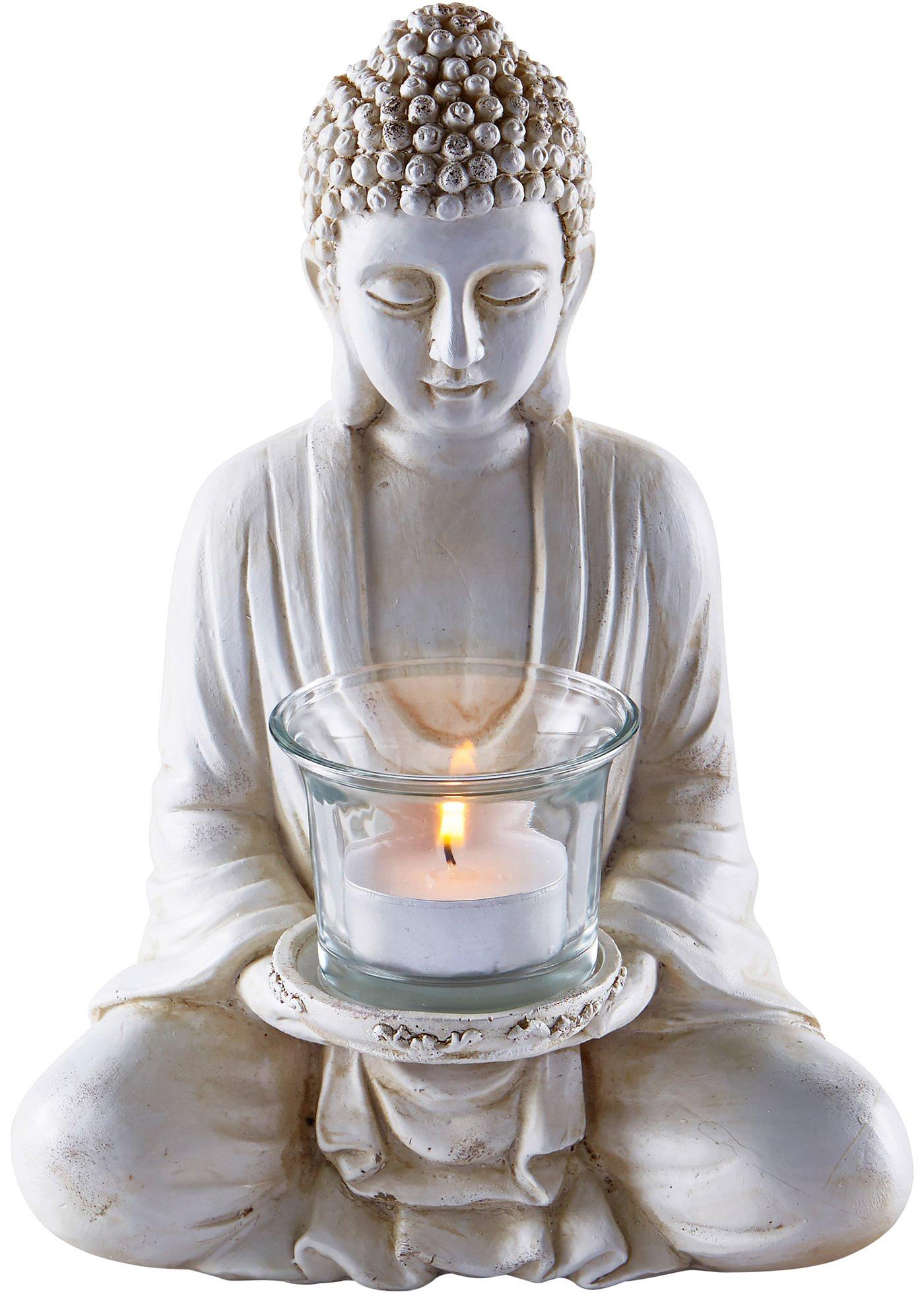Svícen na čajovou svíčku Buddha