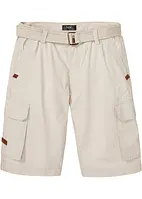 Cargo bermudy s páskem, Regular Fit, bonprix