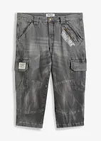 3/4 džíny s cargo kapsami, Loose Fit, John Baner JEANSWEAR