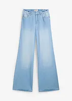 Džíny Wide Leg, High Waist, pohodlný pas, dlouhá délka