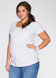 Těhotenské tričko z organické bavlny (2 ks v balení), bpc bonprix collection