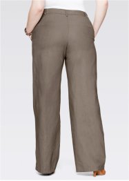 Lněné kalhoty s pohodlnou pasovkou, Loose Fit, bpc bonprix collection
