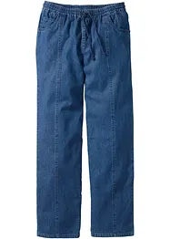 Kalhoty bez zapínání, z lehké bavlny Classic Fit, Straight, bonprix