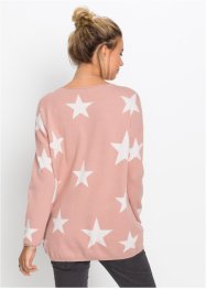 Pletený svetr s potiskem hvězd, RAINBOW