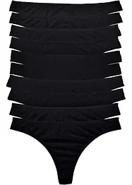 Kalhotky tanga (10 ks v balení), bonprix