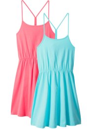 Letní šaty pro dívky (2 ks v balení), bpc bonprix collection
