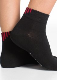 Sportovní ponožky s nápisem (5 párů) s organickou bavlnou, bpc bonprix collection