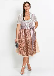 Dirndl halenka s krajkovými rukávy, bonprix