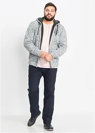 Mikina s kapucí a s medvídkovou podšívkou, bonprix