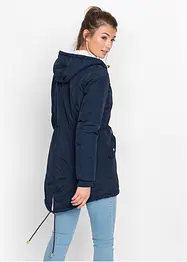 Parka s flísem z medvídkového plyše, bonprix