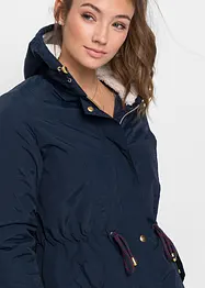 Parka s flísem z medvídkového plyše, bonprix