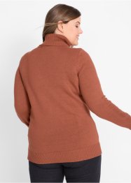 Rolákový bavlněný svetr, bpc bonprix collection