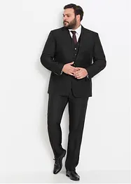 Oblek s vestou a kravatou (4dílná souprava), Regular Fit, bonprix